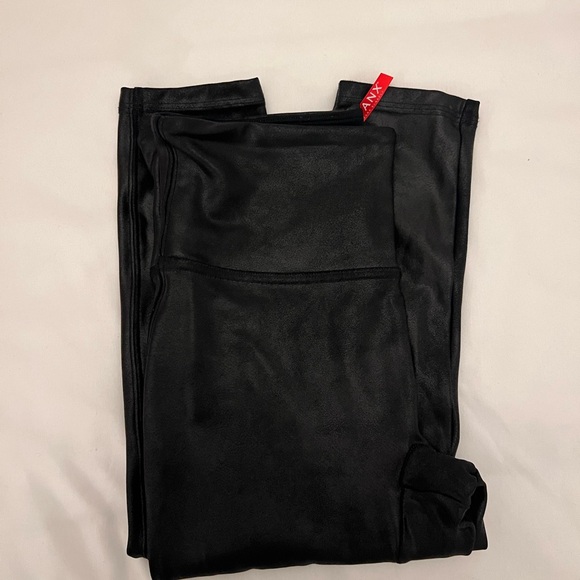 Spanx Faux Leather Leggings - Picture 2 of 3